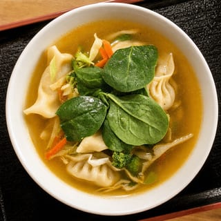 Dinner Momo Soup